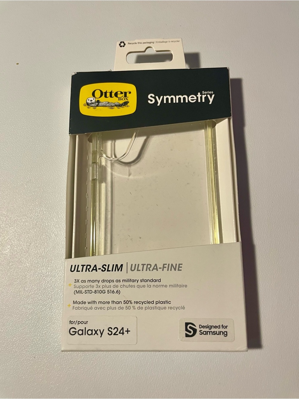 OtterBox Symmetry Series Clear Case Samsung Galaxy S24+ New In Box